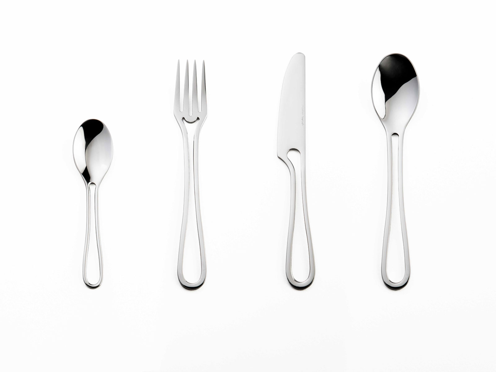 Matte or Shiny Black Flatware Set for 6, Elegant Cutlery Gift