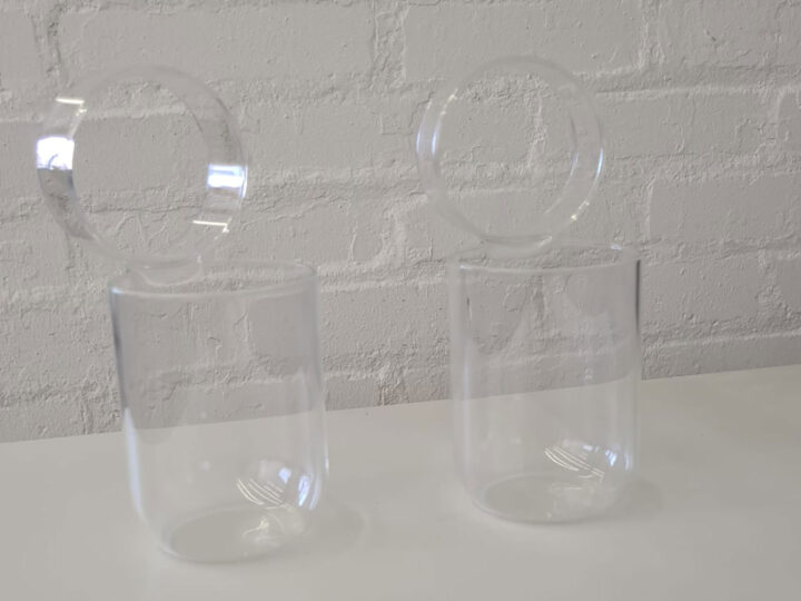 at design label VIJ5 Maarten Baptist will present new glass candel holder