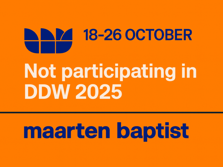 No Dutch Design Week Presentation 2025